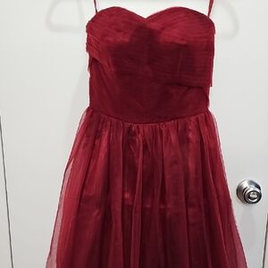 Hell Bunny Vixen Red Corset Top